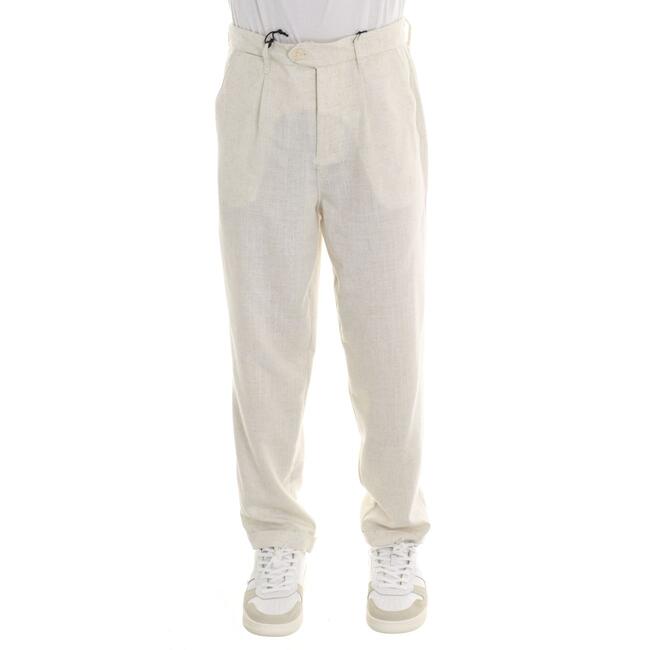 PANTALONE DI LINO BL11 - Mad Fashion | img vers.1300x/